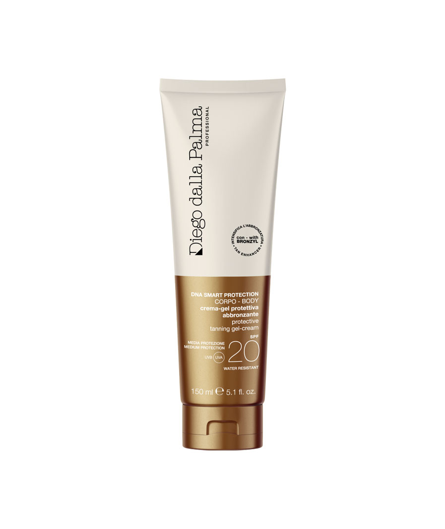 Protective tanning gel - cream SPF 20 (water resistant)