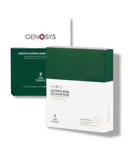 Genosys soothing alg bomb sheet mask