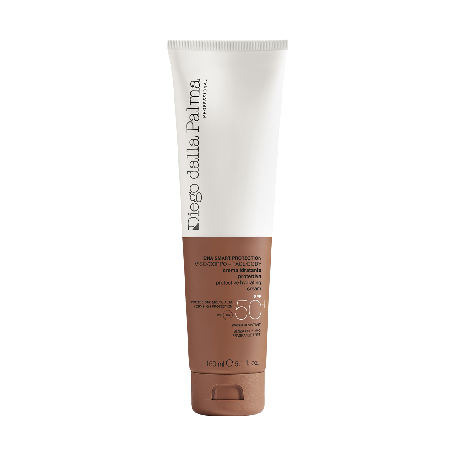 Kosteuttava SPF 50 + aurinkosuojavoide, jossa on hellävarainen koostumus koko perheelle.